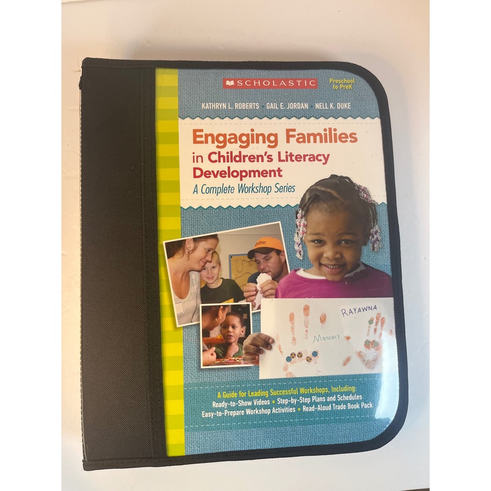 Scholastic Engaging Families Children's Literacy Development Workshop Series